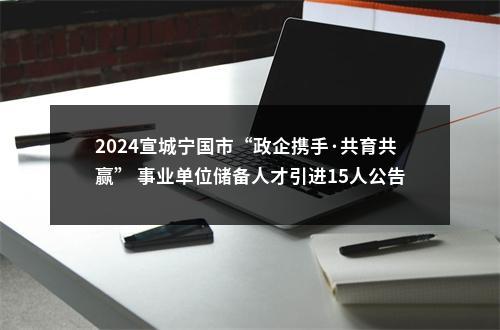 2024宣城宁国市“政企携手·共育共赢” 事业单位储备人才引进15人公告 图片